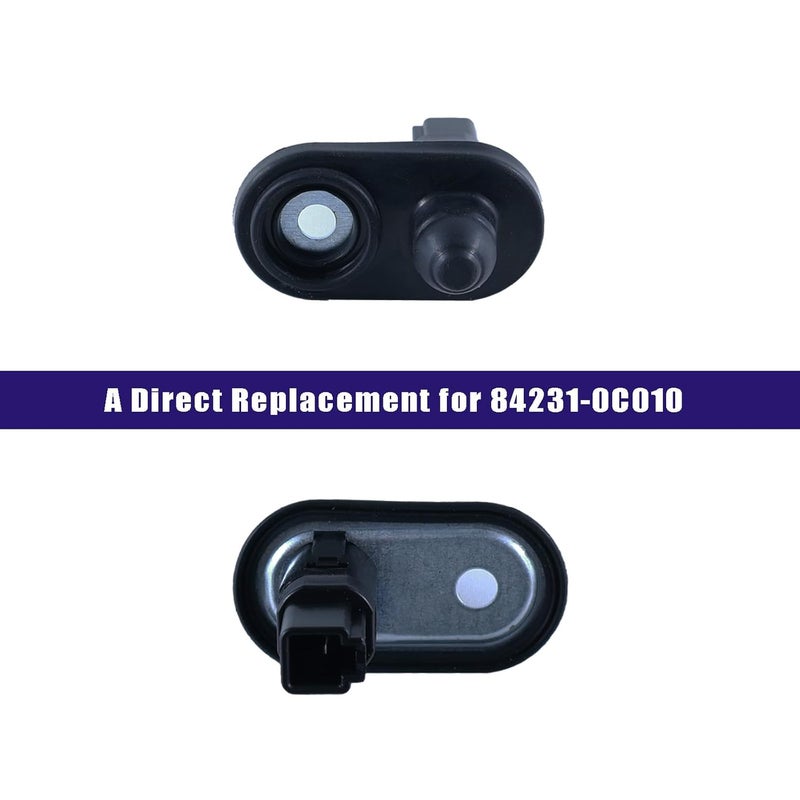 Eterpace 2Pcs Front & Rear Door Jamb Switch, Compatible with Toyota Sequoia 2008-2022, Sienna 2011-2020, Tundra 2007-2019, Door Light Ajar Switch, Courtesy Lamp Sensor, Replace# 84231-0C010 - Image 3